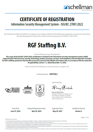 Information Security Management System - ICO/IEC 27001:2022